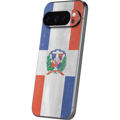 Dominican Republic Flag Faded Google Pixel 9 Pro Skin